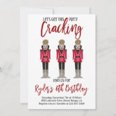 Invitation Nutcracker Anniversaire (Devant)