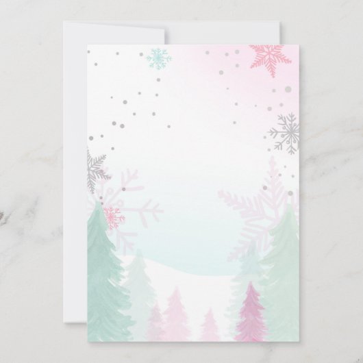 Invitation Nutcracker Anniversaire Fille Terre de sucreries F (Dos)