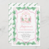 Invitation Nutcracker Anniversaire Invitation, Sugar Plum Pri (Devant / Derrière)