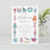 Invitation Nutcracker Ballet Christmas (Debout devant)