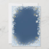 Invitation Nutcracker Blue Winter Oh What Fun First Birday (Dos)