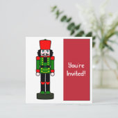 Invitation Nutcracker d'invitation de Noël (Debout devant)