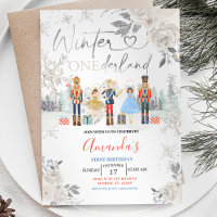 Nutcracker Hiver Onederland White Snowflake