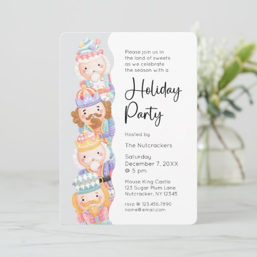 Invitation Nutcracker Holiday (Debout devant)