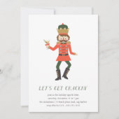 Invitation Nutcracker Holiday Cocktail Party (Devant)