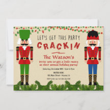Nutcracker Invitations, Nutcracker de Noël
