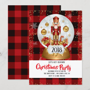 Invitation Nutcracker Noël