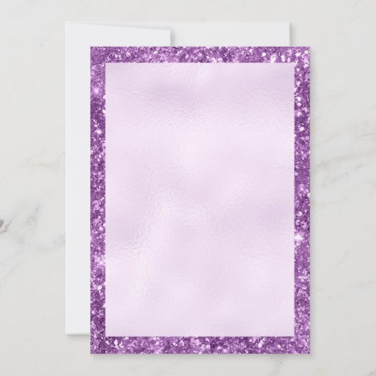 Invitation Nutcracker Noël Aquarelle Parties scintillant pour (Dos)