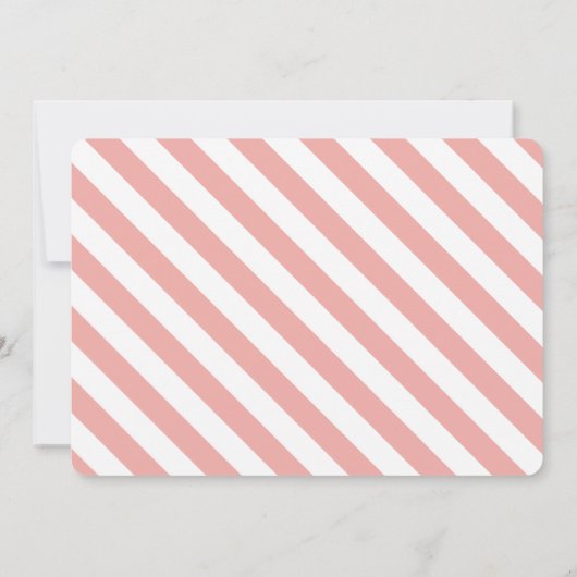 Invitation Nutcracker Pink Christmas Tree 1ère photo d'annive (Dos)