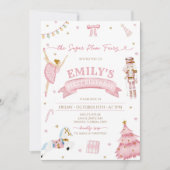 Invitation Nutcracker Winter Onederland 1er anniversaire (Devant)