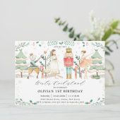 Invitation Nutcracker Winter Onederland 1er anniversaire (Debout devant)
