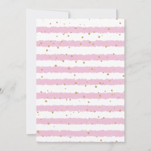 Invitation Nutcracker Winter Wonderland 1er Anniversaire (Dos)