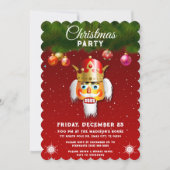 Invitation Nutty Nutcrackers Fête de Noël (Devant)