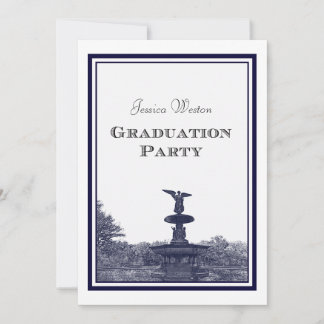 Invitation NYC Central Park Bethesda Ft DIY #2 Diplôme