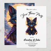 Invitation Nyx – Gardien du Clair de Lune. (Devant / Derrière)