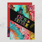 INVITATION O.E. SISTAR (Devant / Derrière)