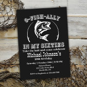 Invitation O-fish-ally Dans mes cinquante 60e anniversaire