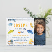 Invitation O Fish Ally One Fishing 1er Anniversaire Photo (Debout devant)