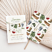 Invitation O-fish-ally One Pêche 1er anniversaire