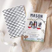 Invitation O-Fish-ally One Pêche premier anniversaire