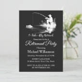 Invitation O-Fish-Ally Retired Fishing Retirement Party (Debout devant)