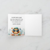 Invitation O-Fish-Ally The Big One Fishing Anniversaire merci (Intérieur)