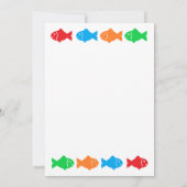 Invitation O-Fish-Ally Une pêche 1er anniversaire (Dos)