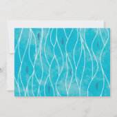 Invitation O-Fish-Ally une photo Anniversaire Pêche 1er (Dos)