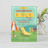 Invitation Oasis de jardin (Debout devant)