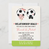 Invitation Objectifs Relation Couples de Football Douche (Devant)