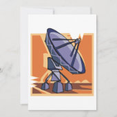 Invitation Observatoire spatial de radio télescope scientifiq (Devant)