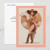 INVITATION OBTENEZ-LE FILLE #3 (Devant / Derrière)