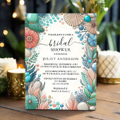 Invitation Obtenir Aqua Sand Work Stabilisé Fête des mariées 