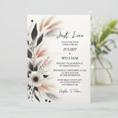 Invitation Obtenir Décontracté Coeur Rien de fantaisie Juste (Debout devant)