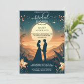 Invitation Obtenir la nuit Sunset Moon Cloud Twilight Fête de (Debout devant)