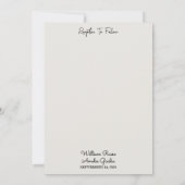 Invitation Obtenir Plumes Russe Asiatique Sky Cloud Crane Mar (Dos)