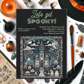 Invitation Obtenons Éffrayant Haunted House Ghost & Ghoul Par