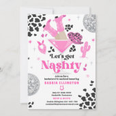 Invitation Obtenons Nashty Bachelorette Week-end Itinéraire (Devant)