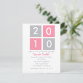 Invitation Obtention du diplôme (Debout devant)