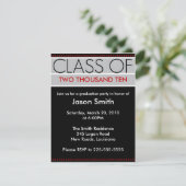 Invitation Obtention du diplôme (Debout devant)