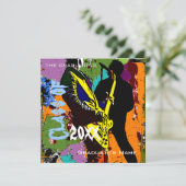 Invitation Obtention du diplôme de Contempo (Debout devant)