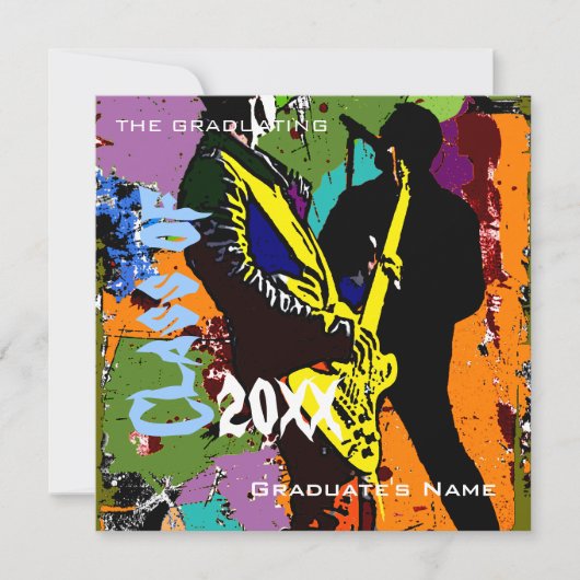 Invitation Obtention du diplôme de Contempo (Devant)