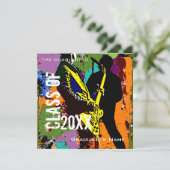 Invitation Obtention du diplôme de Contempo (Debout devant)