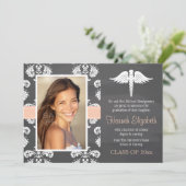 Invitation Obtention du diplôme de corail d'école (Debout devant)