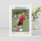 Invitation Obtention du diplôme d'étoile de sports (Debout devant)