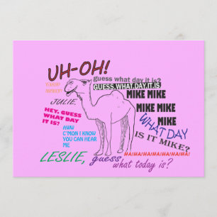 Invitation obtention du diplôme drôle de journée en milieu de