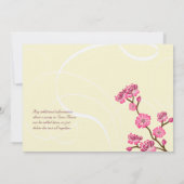 Invitation Obtention du diplôme élégante à la mode de photo (Dos)