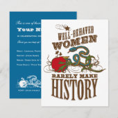 Invitation Occasion spéciale de Wild Woman (Devant / Derrière)