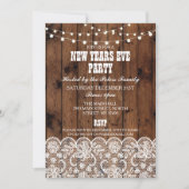 Invitation occidental d'Ève de jour de nouvelles (Devant)