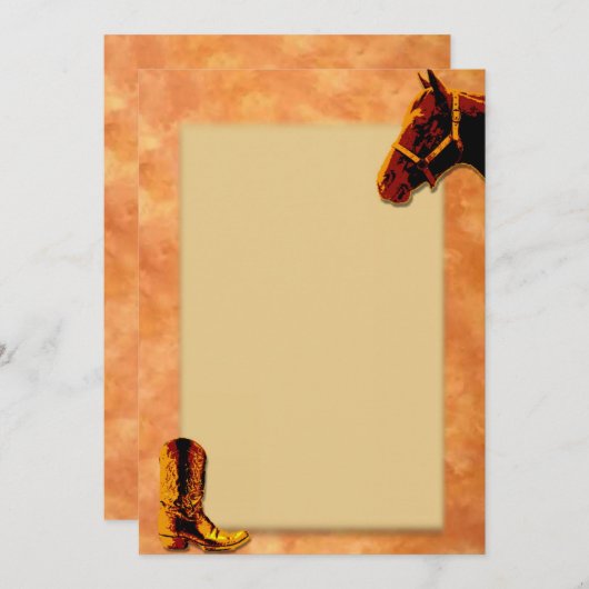 Invitation Occidentale (Devant / Derrière)